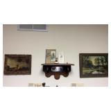 Vintage pictures approximately 12 x 16ï¿½ , wood