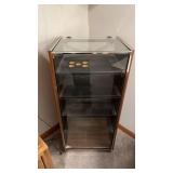 Glass and wood shelving top is broken can be