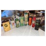 Vintage powder tins  marvel Tal.c , lavender