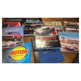 10 Automobile Books, Some Sealed, Camaro, Stock
