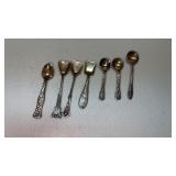 Mini sterling silver coffee spoons