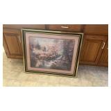 Framed Floral Print 26x32ï¿½