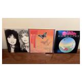 3 Heart vinyl records