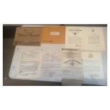 Vintage WWII Military Papers, Discharge Records,