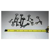 Vintage Skeleton Keys , Country Club Opener &