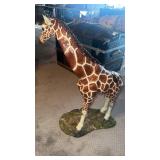 Ceramic Giraffe Statue , Approx 32ï¿½ Tall