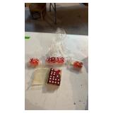 Lot of red dice