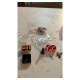 Lot of misc dice including dice from 1927 and