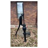Cast iron hand water pump decoration
