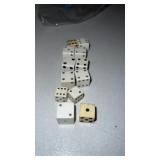 White & Cream Dice, Mostly Pairs