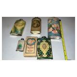 Vintage Powder Tins Talc, Spicy Blossom & more