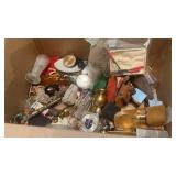 Box of Misc Collectibles, Watch Faces, Miki