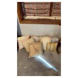 Lot of throw pillows