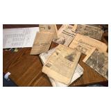 Old newspapers