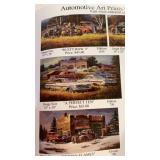 Automotive poster prints includes 16ï¿½x30ï¿½ A