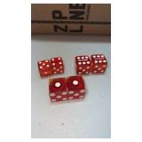 Terryï¿½s hotel and casino las Vega red translucent