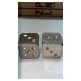 Metal large dice