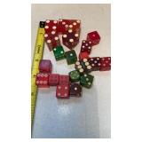 Various Dice Colors & Sizes, Some pairs