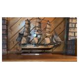 Wood Sailing Ship Nautilus 1866 , Approx 24ï¿½ Long