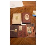 5 vintage/ antique books including Miltonï¿½s