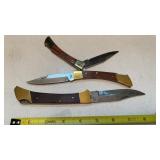 2 China 1 Pakistan Single Blade Pocket Knives