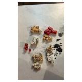 Lot of dice different size and color