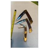 3 Pakistan Pocket Knives 1 is Multi Blade