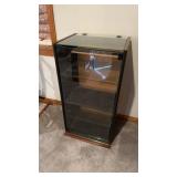 Glass shelf possible record player shelf