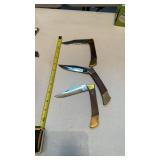 3 Pakistan Single Blade Folding Knives