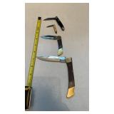 4 Single Blade Pocket Knives China & Pakistan