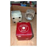 Miscellaneous advertising dice paper weights