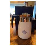 Vintage Corning ware coffee pot 9 cup pot
