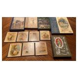12 Antique Books, Mini Books & Childrens