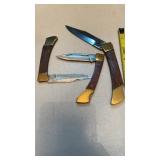 3 Pakistan Single Blade Pocket Knives