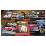 10 Automobile Books, Camaro corvette & more