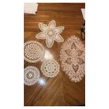 5 doilies