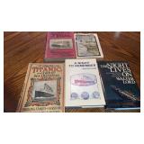 5 Vintage Titanic Books