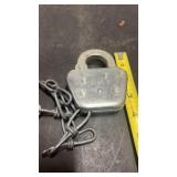 Burlington Northern Santa Fe Railroad Padlock No