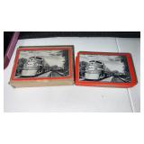 Train playing cards. 53 cards