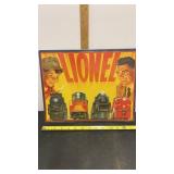 Lionel Trains Tin Repo Sign