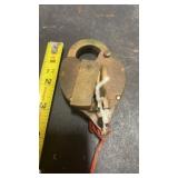 Chicago Rock Island & Pacific Railroad Padlock &