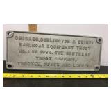 Chicago Burlington & Quincy Railroad No. 1 of