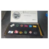 Norfolk Southern Railroad Pins  Pinbacks Set