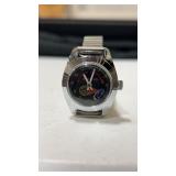 Western Maryland railroad watch with moving train