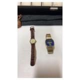 Fossil D watch and C&O for progress train watch