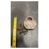 New York City Railway Padlock No Key Adlake