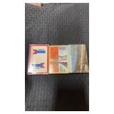 3 Amtrak playing card decks