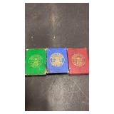 3 decks of southern lines pacific playing cards