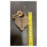 New York City Transit System Padlock & Key
