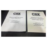 2 CSXbTrain Timetable Manuals, Great Lakes &